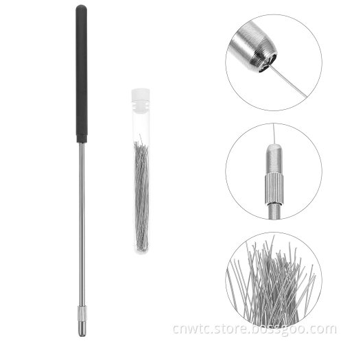 Reusable Laboratory Tools: Nichrome Wire Loop, Inoculating Loop, Rod, and Stainless Steel Inoculating Needle